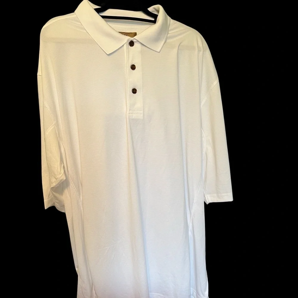 004 ~ Men’s Gold Tri-Mountain Golf Polo Shirt